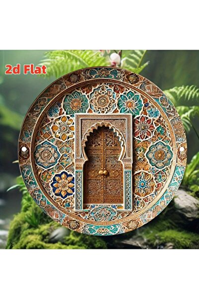 HELLOYOUNG 20X20CM TYA28507-20X20CM 2D جدار فني على الطراز المغربي، ديكور جدا...