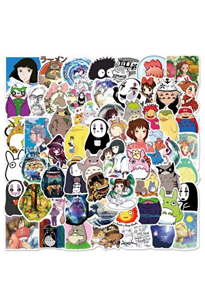 Choice ملصقات متعددة الألوان من جيبلي هاياو ميازاكي، 100 قطعة، ملصقات يدوية، ...