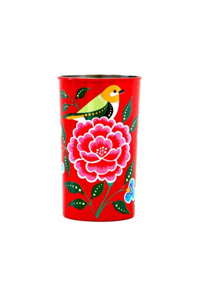 DEDEMİN EMAYELERİ El Boyama Bardak