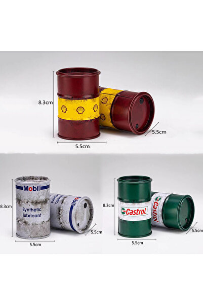 Choice 3 قطع من طلاء سيارة سباق الخليج أويل، نموذج مصغر من الحديد، صندوق مشهد...