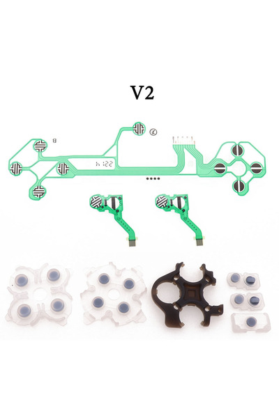 Choice V2 For PS5 BDM-010 020 030 Conductive Film Silicone Button For PS5 V1 ...