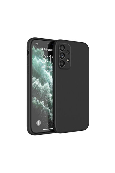 Choice A22 5G Black Square Liquid Silicone Case for A52 A52s A12 A22 A32 A42 ...