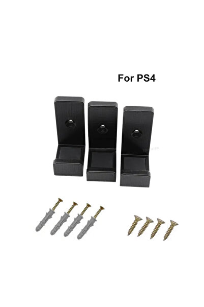 Choice For PS4 Fat 3PCS Wall Mount Holder For PS4 Console Bracket For PlaySta...