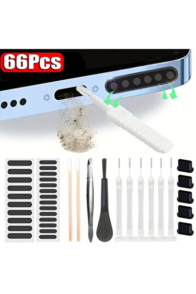 Choice1 مجموعة أدوات إزالة الغبار وتنظيف منافذ مكبر الصوت للهاتف العالمي من 6...