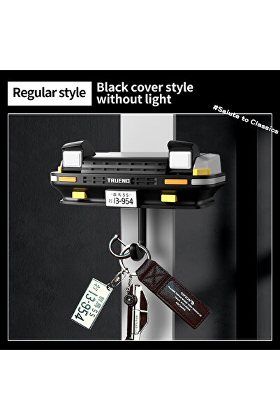 Choice حامل مفاتيح على شكل مصباح أمامي للسيارة بتصميم إبداعي بدون إضاءة AE86 ...