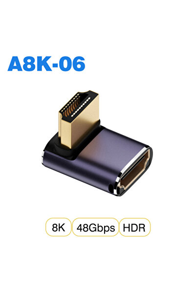 Choice A8K-06 NNBILI HDMI2.1 48Gbps 8K@60Hz 4K@120Hz Ultra High-Speed Adapter Mini/Micro HDMI to HDMI Conve