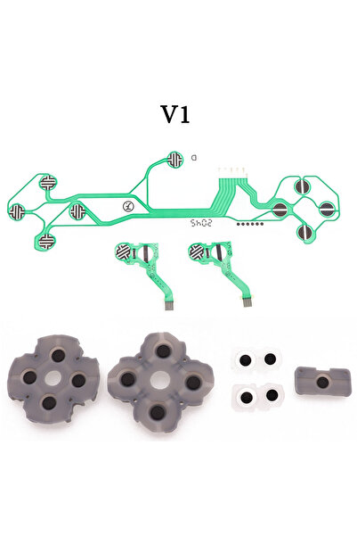 Choice زر سيليكون بغشاء موصل V1 لوحدة تحكم PS5 BDM-010 020 030 لجهاز PS5 V1 V...