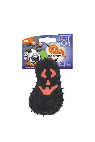M-PETS Halloween Black Pumpkin Dog Toy Black-7X6.5X14 cm