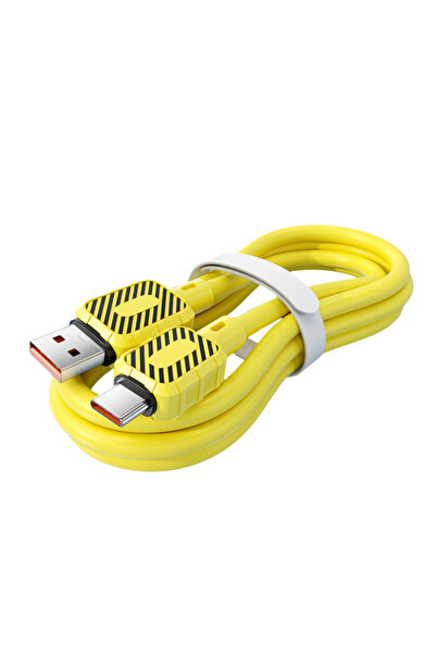 Choice كابل بيانات من النوع C فائق السرعة 100 وات ذهبي بطول 1 متر، كابل شحن 6...