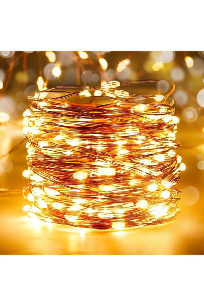 Choice سلسلة أضواء 3M 30LED تعمل بالبطارية الدافئة 10/20/30/50/100LEDs من الأ...