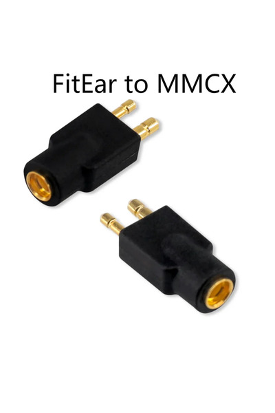 Choice FitEar إلى MMCX أسود OKCSC HIFI سماعة رأس التوصيل 3.5/0.78 مم ER4P EXK FitEar AD2C W40 HD580 QDC IE80 IE