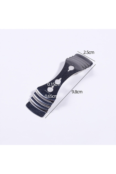 Choice حامل فتيل شمعة من قطعة واحدة من الفولاذ المقاوم للصدأ، أجهزة مركزية لف...