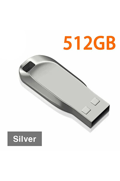 Mijia محركات أقراص فلاش جديدة فضية اللون بسعة 512 جيجابايت، محرك أقراص فلاش م...