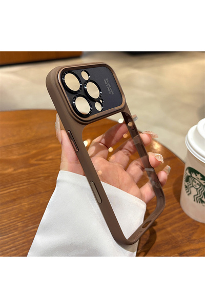 Choice جراب iPhone 17 Pro Max بني فاخر مغناطيسي معدني TPU لهاتف iPhone 17 16 ...