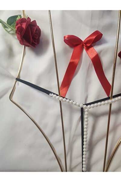 G&H UNDERWEAR Στριγκ στρινγκ με πέρλες