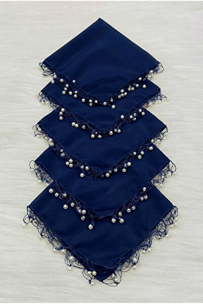 ZEYMERADE مناديل شيفون زرقاء داكنة للعروس والعريس، هدية للعروس ووصيفات العروس...