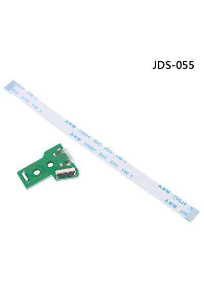 Choice JDS055 12Pin JDS 011 030 040 للوحة دوائر مقبس منفذ شحن USB لوحدة تحكم PS4