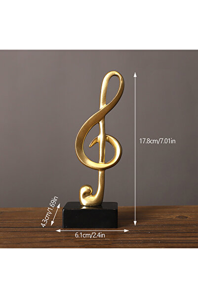 JETTING نموذج A1 بسيط من النوتات الموسيقية المصنوعة من الراتينج لتزيين غرفة ا...