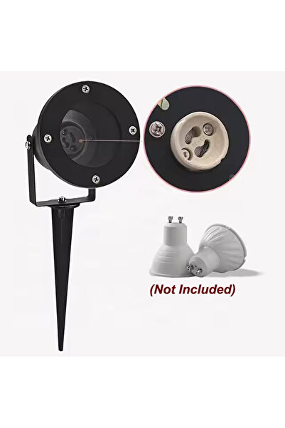 Choice Blue black GU10 Garden Lawn Light Landscape Lamp Spike Waterproof Path Bulb Spot