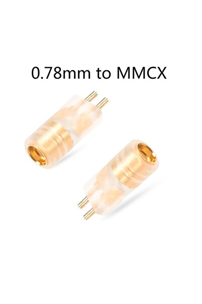 Choice قابس سماعة رأس HIFI مقاس 0.78 مم إلى MMCX OKCSC مقاس 3.5/0.78 مم ER4P EXK FitEar AD2C W40 HD580 QDC IE80 IE40 JH
