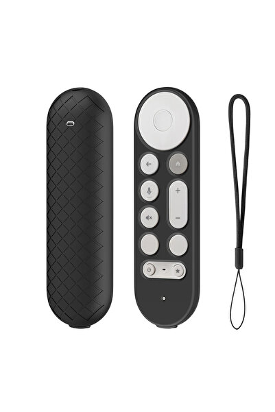 APWIKOGER حافظة جهاز تحكم عن بعد من السيليكون باللون الأسود B، حافظة واقية مضادة للانزلاق لجهاز التحكم عن بعد للتلفزيون