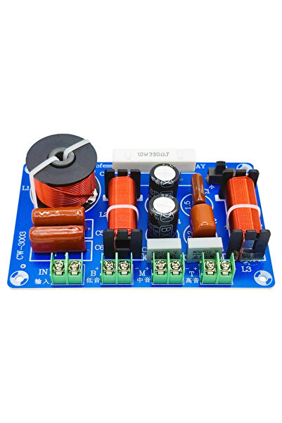 APWIKOGER مقسم التردد 3 طرق 250 واط وحدة كروس أوفر مكبر صوت عالي التردد متوسط الجهير مكبر صوت هاي فاي C