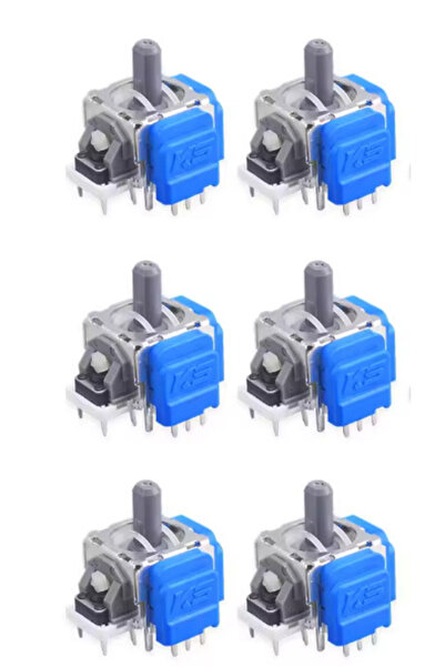 Choice 6 Pcs Qualitied TMR Electromagnetic Hall Effect Joystick Replacement 3...