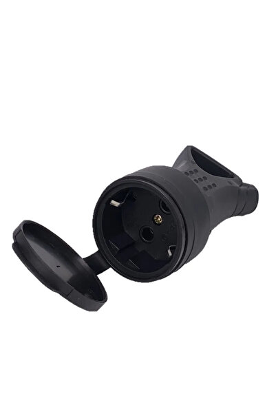 Choice مقبس الاتحاد الأوروبي مقاوم للماء مقبس كهربائي مؤرض موصل أوروبي مع غطاء IP54 لـ DIY Po..