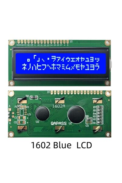 Choice1 شاشة LCD زرقاء 1602 LCD1602 1602 وحدة شاشة زرقاء/خضراء IIC/I2C وحدة عرض LCD 16x2 حرف.1602