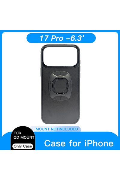 Choice جراب هاتف iPhone 17 Pro مع قفل Twsit وحامل للدراجات النارية والدراجات ...