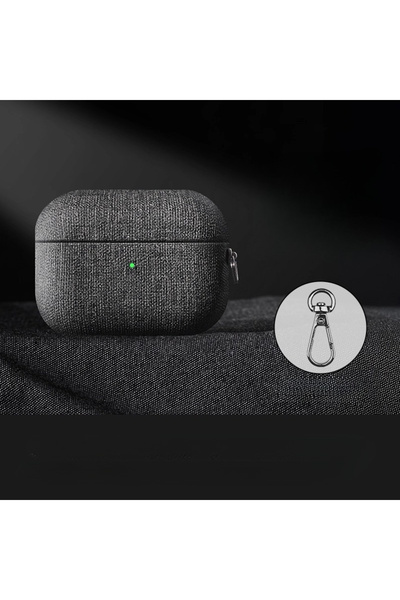 Choice لـ AirpodPro3 رمادي 9291 2025 غطاء جديد لـ AirPods Pro 3 جراب من القما...