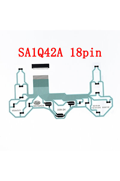 Choice SA1Q42A 18P غشاء موصل ومقبس غشاء زر عصا التحكم لجهاز PS2 Dualshock SA1...