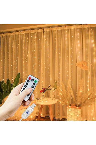 Choice 6 × 3 م 600 مصباح LED أبيض دافئ للديكور المنزلي 3 م 6 م إضاءة خرافية 8...