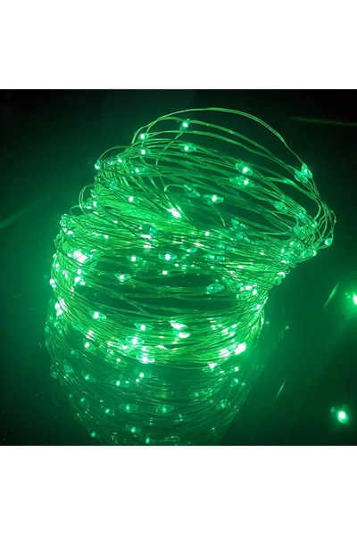 Choice 20 مترًا مع جهاز تحكم عن بعد أخضر 20 مترًا / 10 أمتار 8 وظائف للتحكم ع...