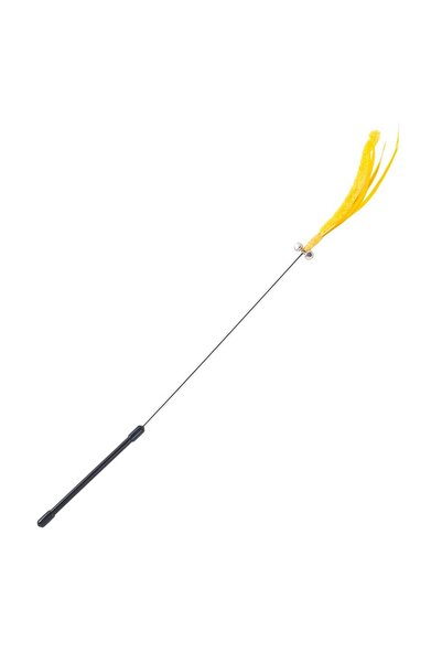 Choice لعبة استفزاز القطط الصفراء، ذيل تفاعلي، عشب، كلب، ريشة مريمية، عمود طو...