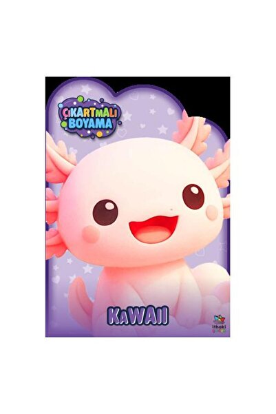 İthaki Çocuk Kawaii Zamanı – Çıkartmalı Boyama Kitabı