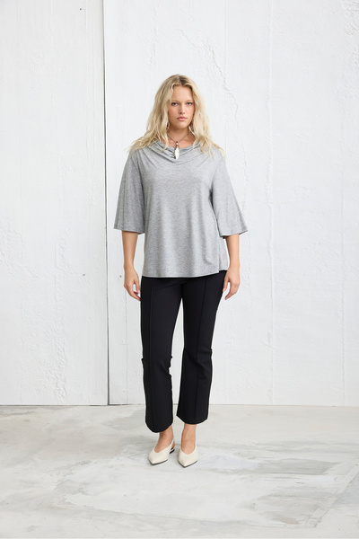 LUOKK LIZZIE İspanyol Paça Pantolon Siyah