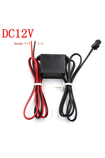 YTDMEN محرك 12 فولت، محرك مولد إضاءة 12 فولت، ولاعة سجائر 12 فولت، وحدة تحكم USB 5 فولت، سلك إضاءة EL S