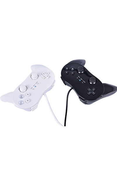 Choice وحدة تحكم ألعاب سلكية كلاسيكية جديدة سوداء اللون، عصا تحكم عن بعد لجها...