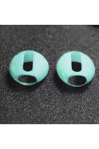 Choice زوج واحد من وسادات الأذن باللون الأخضر النعناعي لسماعات Airpods Free B...