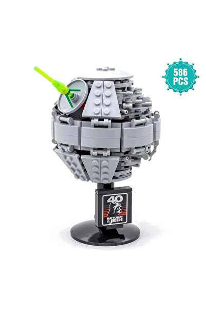 Miniso مجموعة مكعبات بناء 40591 MOC Space Wars Mini Death Star-2 متوافقة مع Legoed Particles S