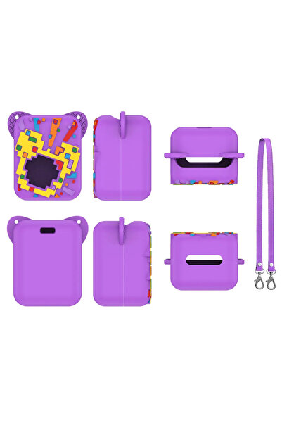 ALLOYSEED غطاء حماية من السيليكون مع حبل سحب لحماية لعبة بيتزي ديزني التفاعلي...