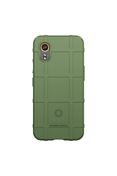 Choice For XCover 7 Army Green Rugged Shield Grade Drop Protection Flexible P...