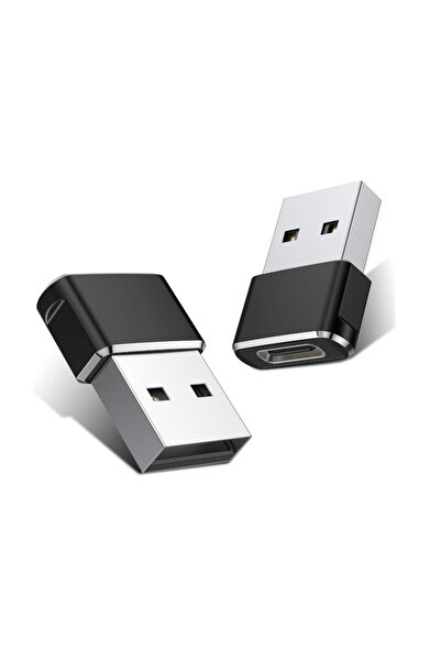 Choice محول USB إلى USB C باللون الأسود، مجموعة من 3 قطع، محول شاحن من النوع ...