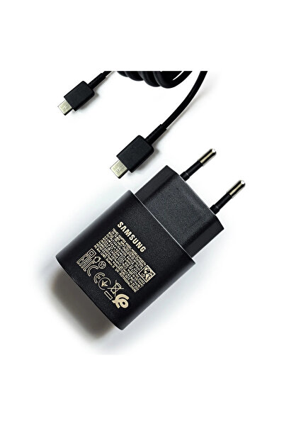 Samsung EU 1M Cable Black For PD 25W Super Fast Charger USB Type C S24 Ultra ...