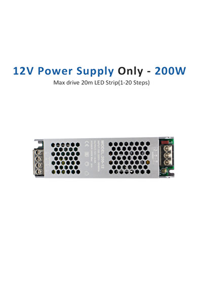 Choice وحدة تحكم مستشعر الحركة PIR للسلالم LED بقوة 12 فولت 200 وات، 24 فولت،...