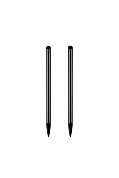 Choice 2 قطعة سوداء 1-3 قطع قلم شاشة عالمي مزدوج الاستخدام لجهاز iPad Stylus ...