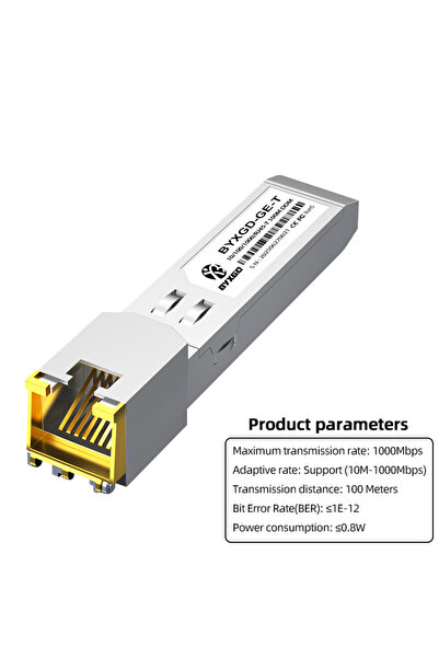Choice وحدة SFP 1G (1000M) 10/100/1000M BASE-T RJ45 التكيفية لمحول/جهاز توجيه...
