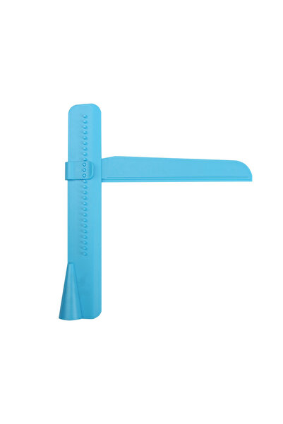 Choice أداة تنعيم الكيك الكريمي باللون الأزرق 1 مع ارتفاع قابل للتعديل، مكشطة...