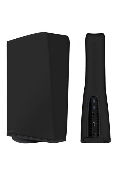 Choice غطاء غبار أسود لجهاز PS5 Slim Disc ووحدة التحكم الرقمية مضاد للخدش وال...